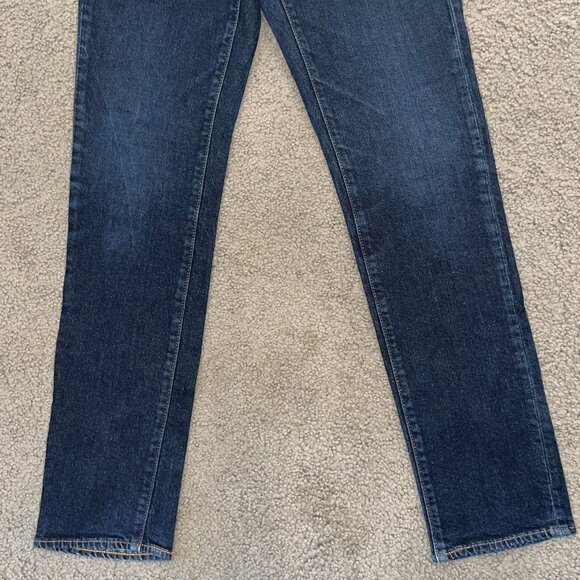 Levi's 511 Slim Fit Big E Dark Wash Jeans Men's W31 L32 - Excellent Condition - Picture 3 of 11